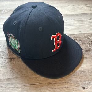 Vtg New Era 59FIFTY Boston Red Sox Fitted Hat 7 3/4 All Star Game 1999 MLB Cap